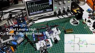 Clean/Treble Boost Pedal Circuit Experimenting