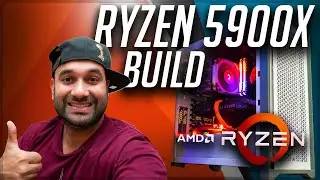 AMD Ryzen 5900X Build - My FIRST Computer Build With an AMD CPU