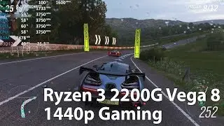 Ryzen 3 2200G Vega 8 - 1440p Gaming in 10 Games - Benchmark Test