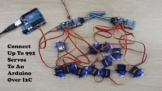 Connect Up To 992 Servos To An Arduino, Using I2C