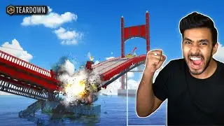 DESTROYING A BRIDGE !