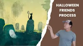 Halloween ghost process