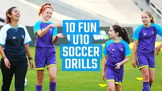 10 Best U10 Soccer Drills | Fun Soccer Drills for Kids