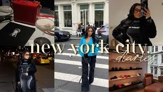 A WEEK IN NYC: SOLO TRIP, GRWM, NETWORKING, GOOD EATS, MEETING BLACK DESIGNERS, NYFW