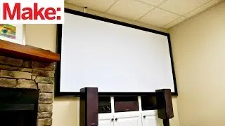 Crafted Workshop: How To Build A DIY Projector Screen