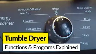 Tumble Dryer Functions & Programs - Complete Settings Guide