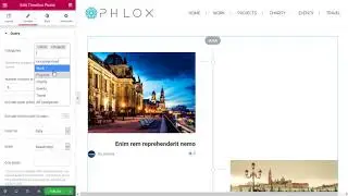 Displaying Recent Posts in Phlox Timeline Style