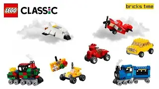 Compilation Lego classic 10696 Ideas | Planes, Trains & Automobiles