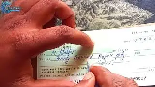How to Fill MCB Bank Cheque|