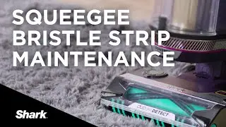 Maintaining your Squeegee Bristle Strip on your Shark POWERDETECT Upright Vacuum