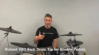 Edrumcenter's Roland VAD KD-200-MS Kick Drum Tip for Double Pedals