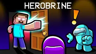 SUPER HEROBRINE Imposter Role in Among Us