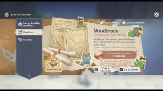 Windtrace Event [Genshin Impact][1.5 Event]