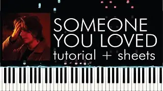 Lewis Capaldi - Someone You Loved - Piano Tutorial - How to Play