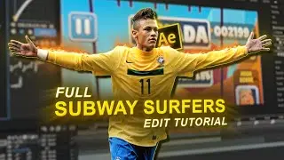 subway surfers edit tutorial on after effects