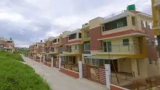 Jalbinayak Colony, Chovar. Drone footage taken Sep 2023