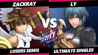 Sumapa 82 Losers Semis - Zackray (Pit) Vs. Ly (Byleth) SSBU Ultimate Tournament