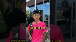 Leaving home  in football shoes? 