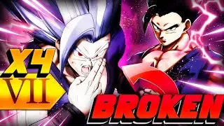 BEYOND BROKEN! 4x Zenkai Buffed LF BEAST GOHAN! (Dragon Ball LEGENDS)