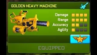 RESPAWNABLES GOLDEN HEAVY MACHINE GUN :•