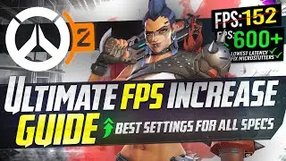 🔧 OVERWATCH 2: Dramatically increase performance / FPS with any setup! *BEST SETTINGS* for ANY PC ✅