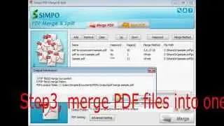 PDF Merger Splitter - Merge PDF files into one and Split a PDF to smaller PDFs