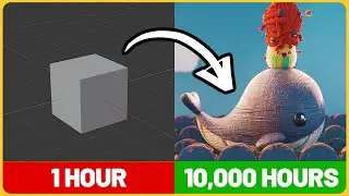 I Spent 10,000 HOURS on one Blender Project!?