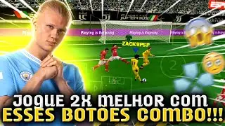 BOTÕES COMBO PARA PES DE PPSSPP 🤫( ppsspp mobile )