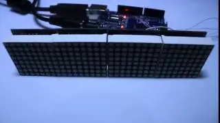 Часы на основе модулей на MAX7219 и RTC-часов
