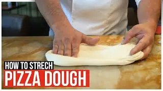 How to STRETCH NEAPOLITAN PIZZA DOUGH like a World Best Pizza Chef