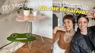 DIY Mesinhas de Flor e Sapo! ft. Bruna Frog! 