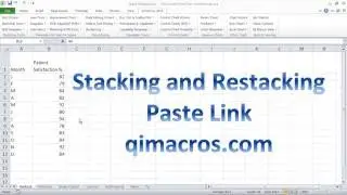 Stacking and Restacking Excel Data with QI Macros