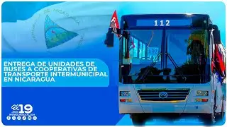 Entrega de buses a cooperativas en celebración a la epopeya de la toma del Palacio Nacional