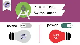 How to Create Custom Switch Button in Android Studio | SwitchButton | Android Coding