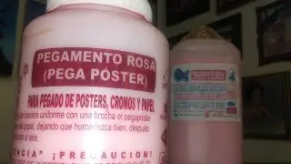 Pegamento rosa (Pegaposter)... Lo que no sabias