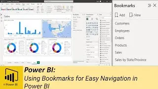 Power BI: How to Use Bookmarks for Easy Navigation in Power BI (Tutorial)