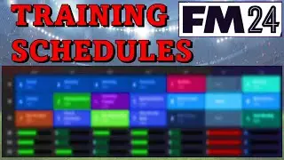 How I Set Up Training Schedules in FM24 (Preseason, 1 Game/Week, 2 Games/Week, Important Matches)