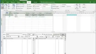 MS Project: Manual and Auto schedule tasks