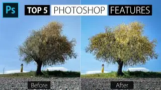 TOP 5 Photoshop Features & How To Use Them | Quick Tutorial