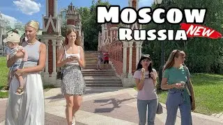 🔥 HERE IS THE REAL RUSSIA NOW 2024!Moscow and Russian people today | Walking city tour - 4K🔥