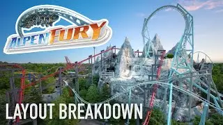 AlpenFury Analysis | Canada's Wonderland New for 2025 Multi Launch Coaster with NINE Inversions!