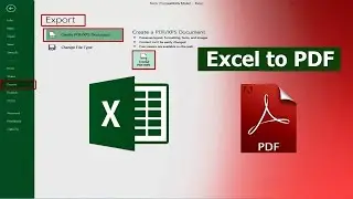 How to Convert Excel to PDF Offline | How to Save an Excel File as PDF | Excel To PDF and Setting