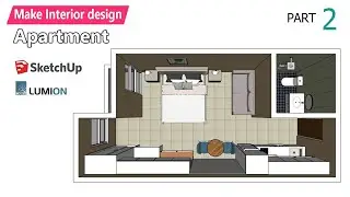 Make interior design apartment Part 2