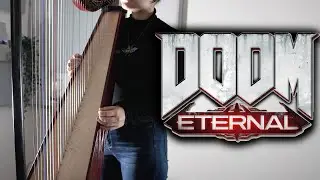 Doom Eternal Metal Cover on Harp and Drums