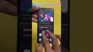 How to activate Split Screen in Samsung 