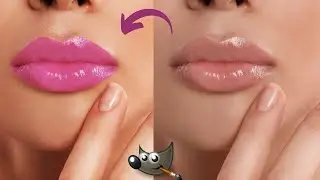 How To Change The Lip Color In Gimp