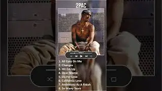 2Pac MIX Best Songs #shorts ~ 1980s Music ~ Top G Funk, Bay Area Rap, Gangsta Rap, Rap Music