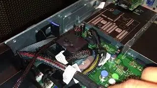 Installing Rear SAS Back Plane - Dell PowerEdge R720XD