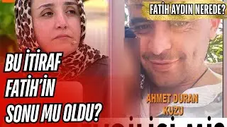 FATİH AYDIN OLAYINDA SONA GELİNDİ: BU İTİRAF HERKESİ ŞOKE ETTİ!