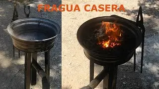 Como hacer una fragua casera